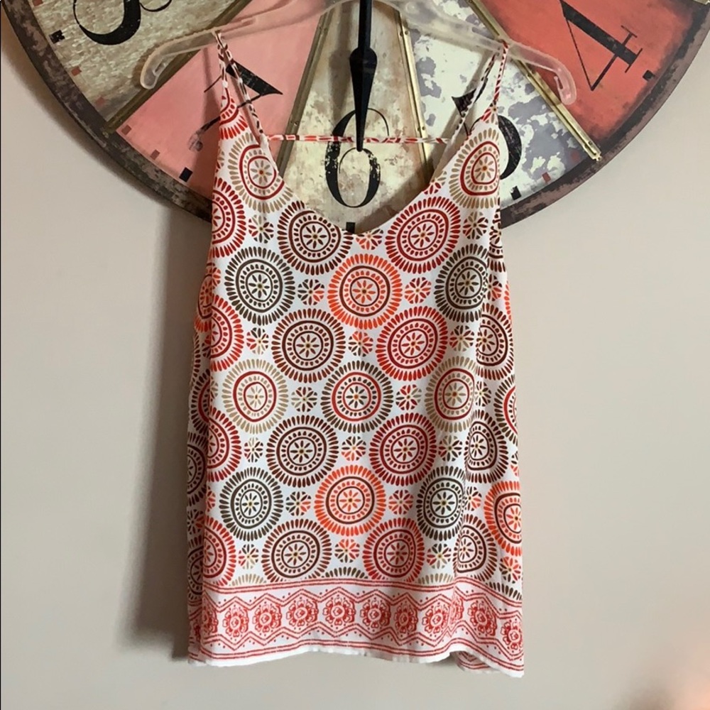 Patterned, work tank top
